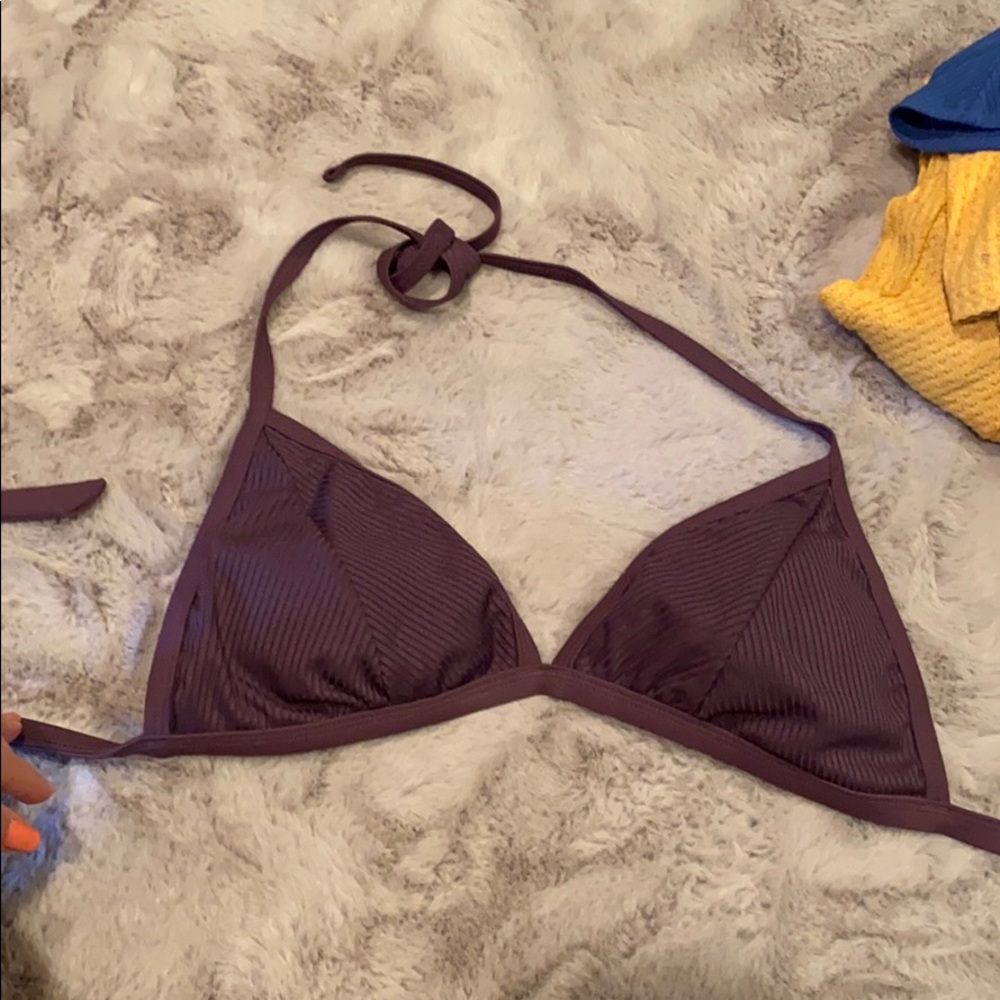 Purple swim suit